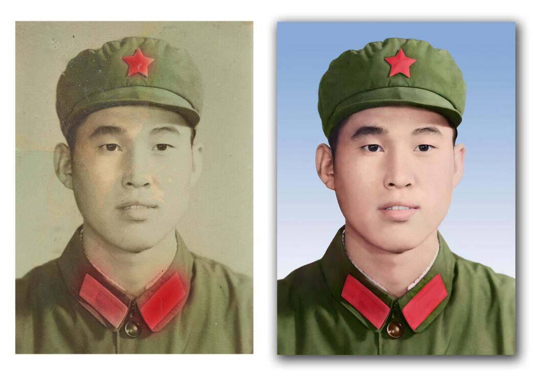 镇海破损照片修复-18